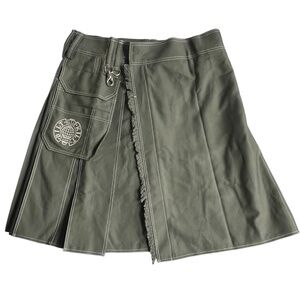 Biltkilt Bilt Kilt Men’s Utility Heavy Duty Green Twill Size 38